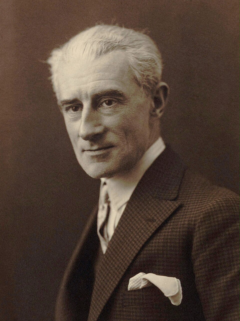 Maurice Ravel, France (portrait via Wikimedia Commons)