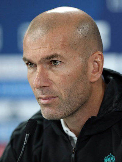 Zinedine Zidane, France (portrait via Wikimedia Commons)