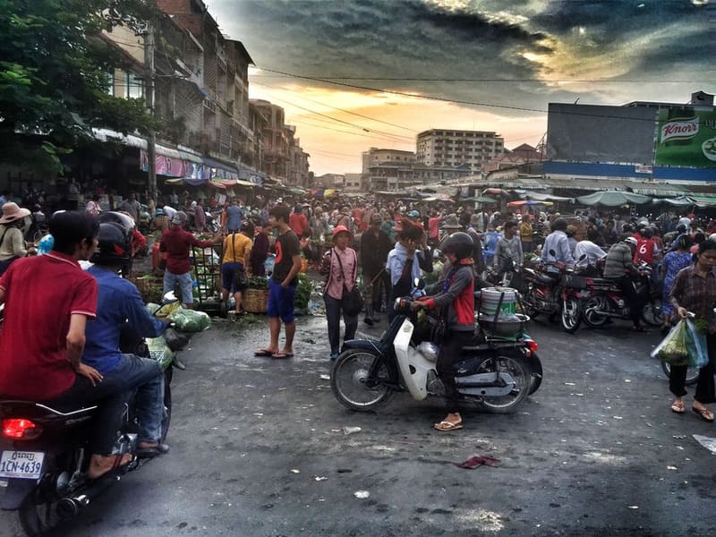 Central Market (Phsar Thmey), Phnom Penh, Cambodia