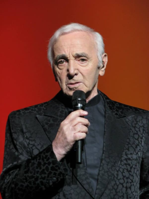 Charles Aznavour, Armenia (portrait via Wikimedia Commons)