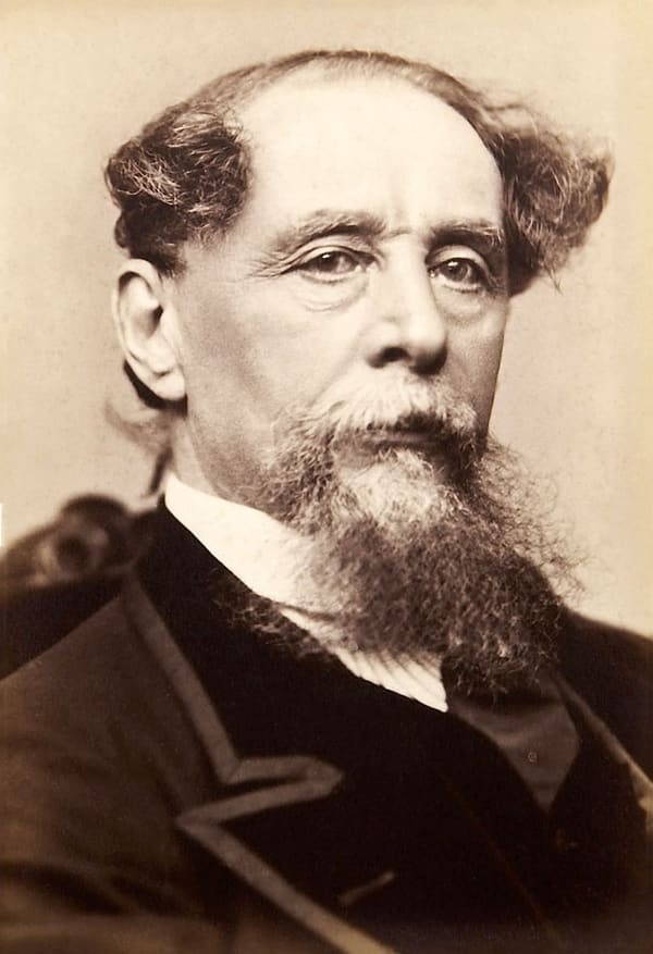 Charles Dickens, United Kingdom (portrait via Wikimedia Commons)