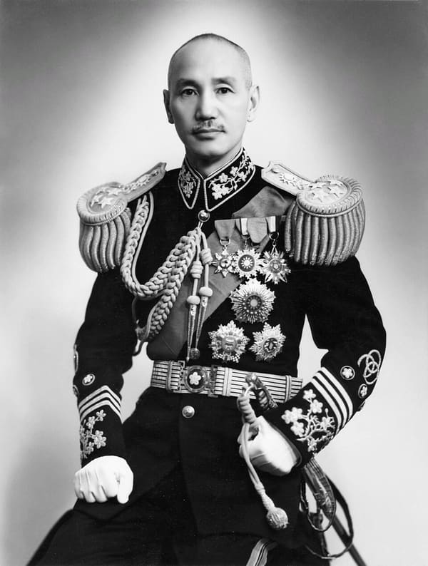 Chiang Kai-shek, Taiwan (portrait via Wikimedia Commons)