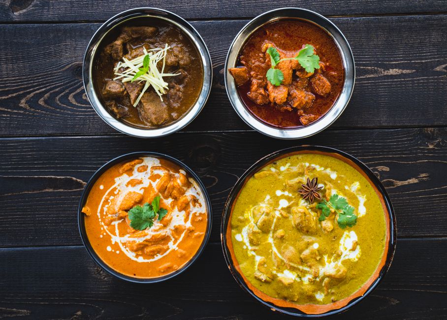 Chicken tikka masala, London (Wimup travel guide)