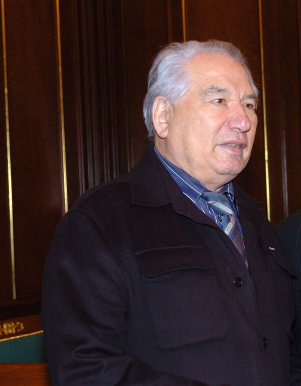 Chinghiz Aitmatov, Kyrgyzstan (portrait via Wikimedia Commons)