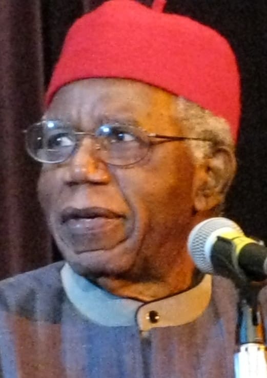 Chinua Achebe, Nigeria (portrait via Wikimedia Commons)
