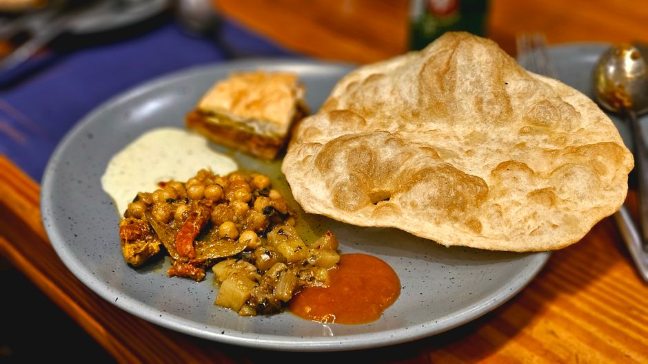 Chole bhature, India dish (Wimup)