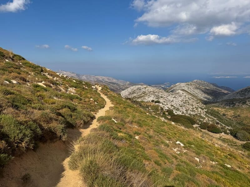 Climb Mount Zas, the highest point in the Cyclades, Naxos, Greece
