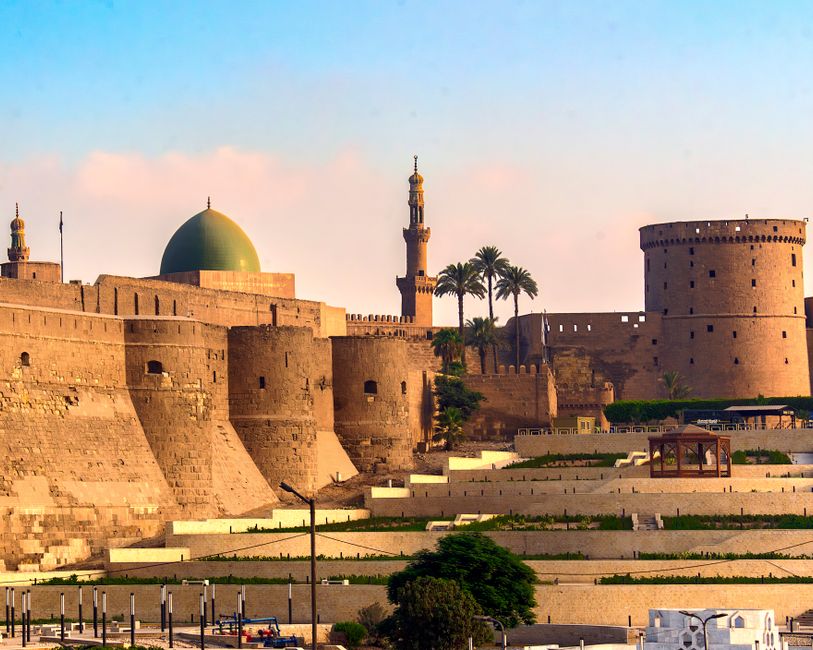 Climb to the Citadel for the whole city at once, Cairo, Egypt