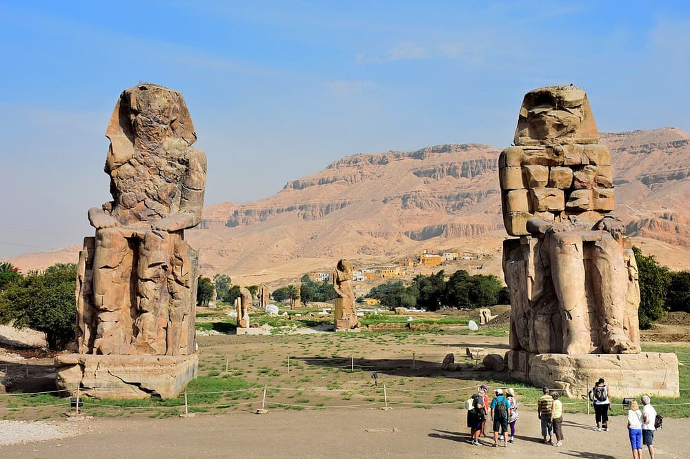 Colossi of Memnon, Luxor, Egypt (Wimup)