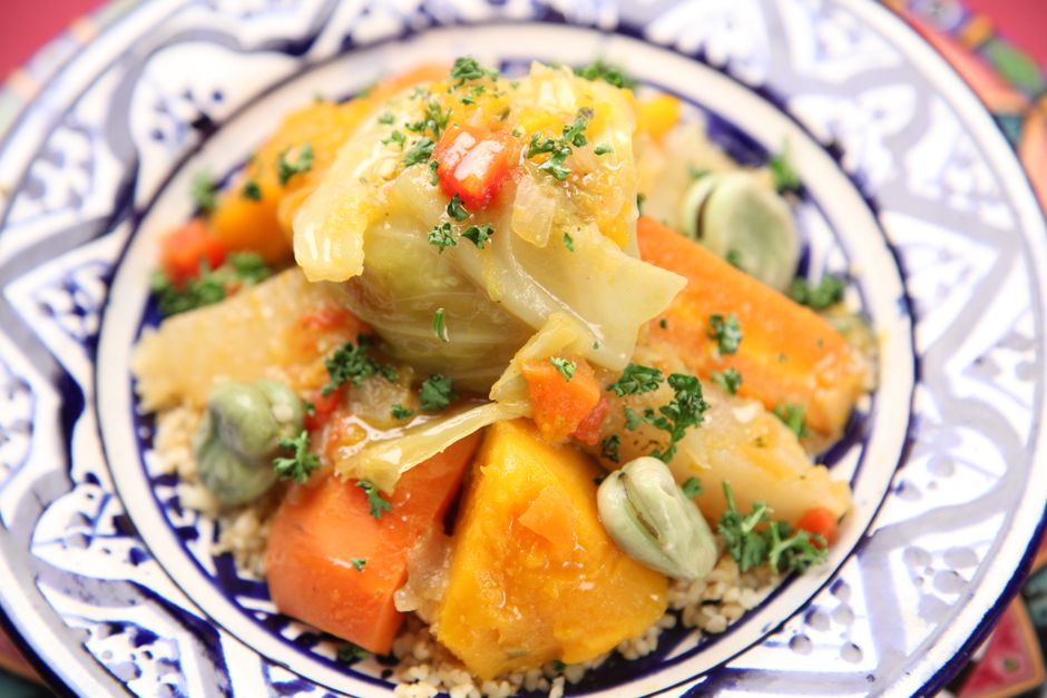 Couscous with seven vegetables, Ouarzazate (Wimup travel guide)