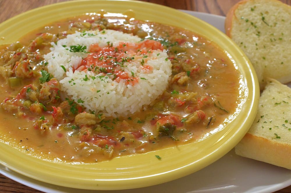 Crawfish étouffée, New Orleans (Wimup travel guide)