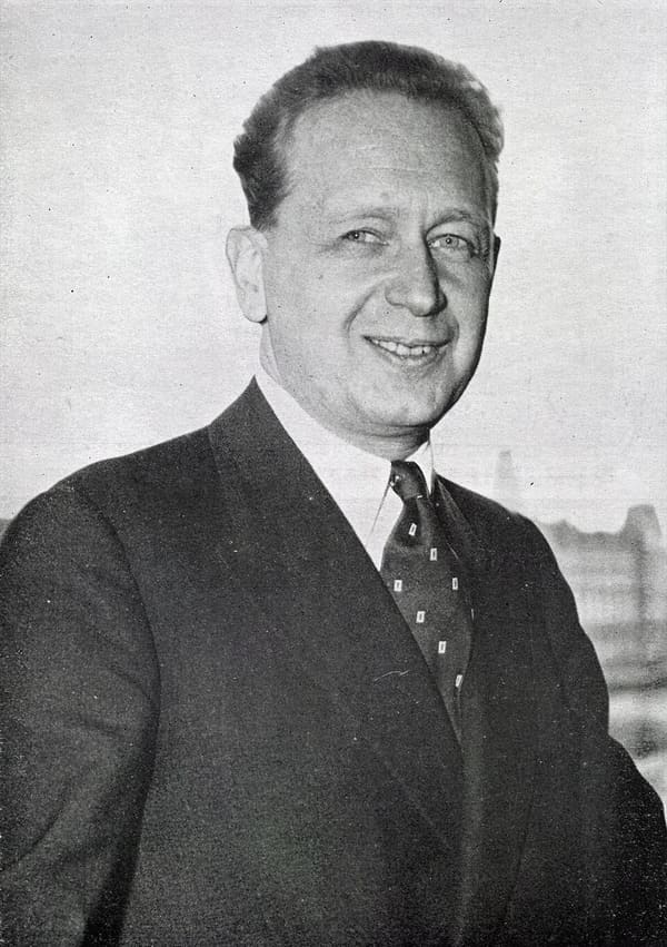 Dag Hammarskjöld, Sweden (portrait via Wikimedia Commons)