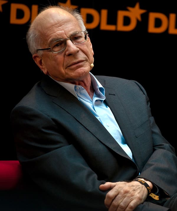 Daniel Kahneman, Israel (portrait via Wikimedia Commons)