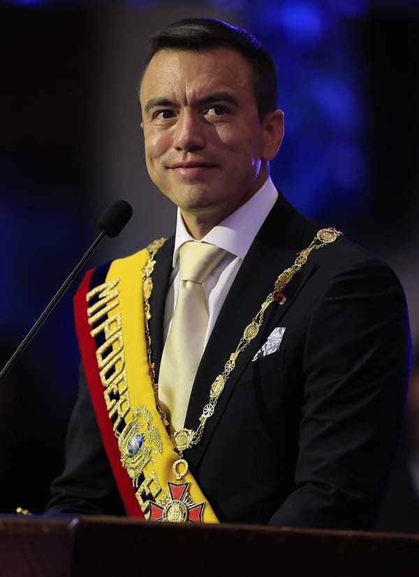 Daniel Noboa, Ecuador (portrait via Wikimedia Commons)
