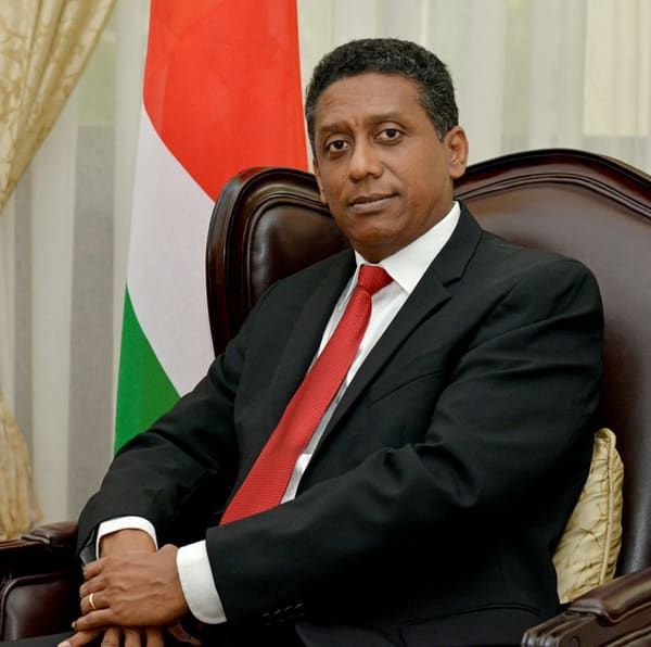 Danny Faure, Seychelles (portrait via Wikimedia Commons)