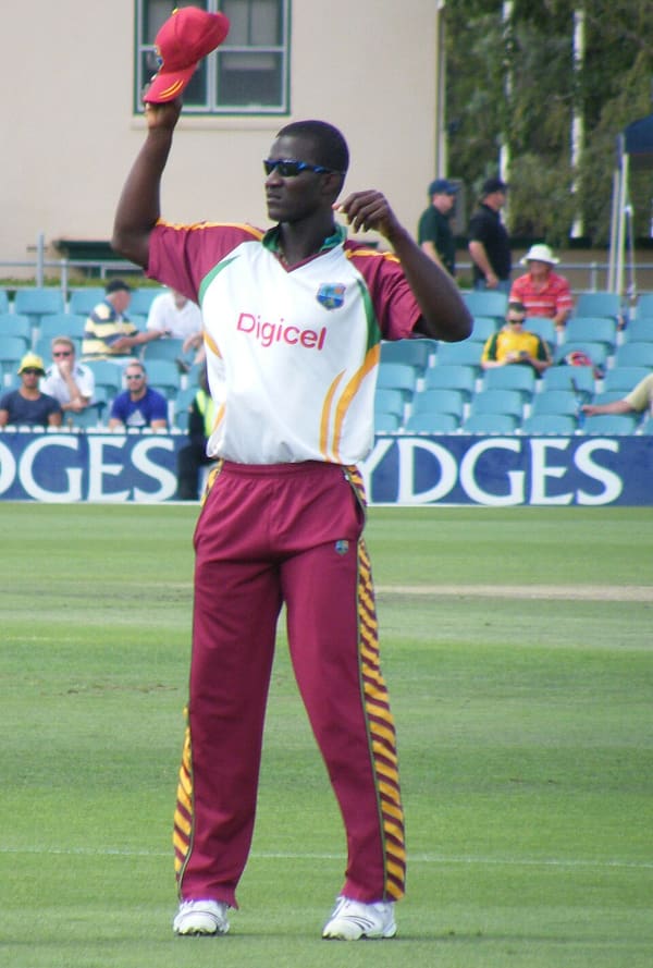 Darren Sammy, Saint Lucia (portrait via Wikimedia Commons)