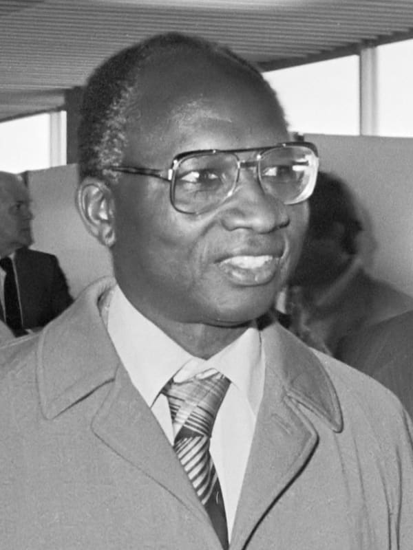 Dawda Jawara, The Gambia (portrait via Wikimedia Commons)