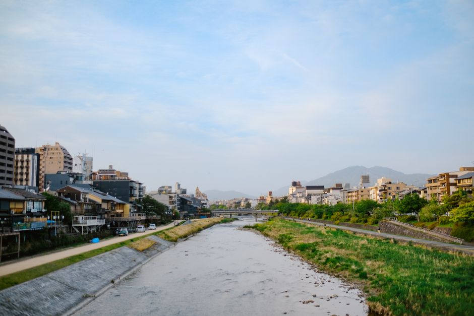 Demachiyanagi and the Kamo delta