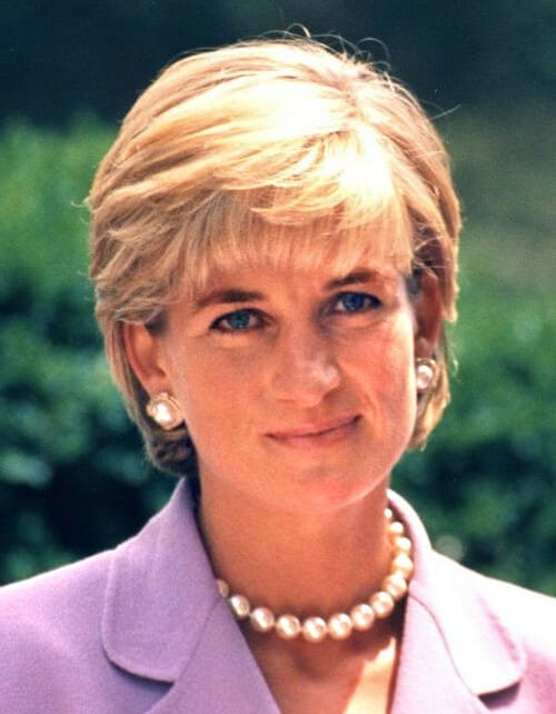 Diana, Princess of Wales, United Kingdom (portrait via Wikimedia Commons)