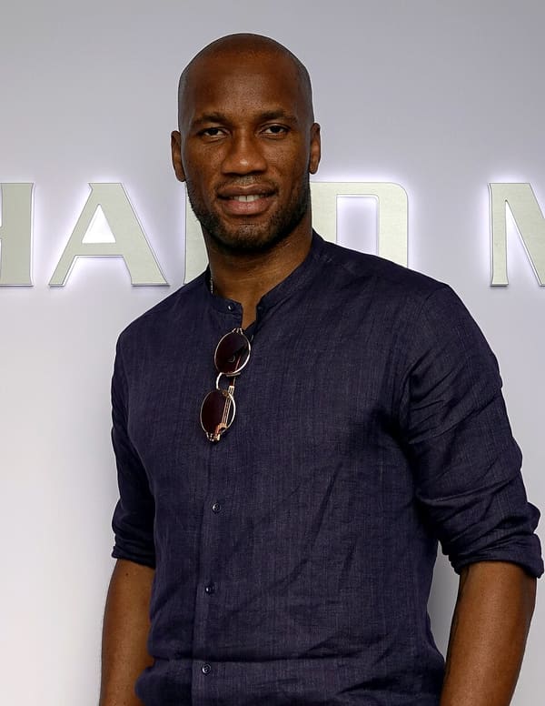Didier Drogba, Ivory Coast (portrait via Wikimedia Commons)