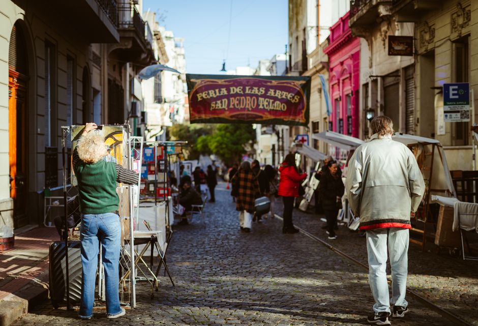 Do San Telmo on a Sunday, Buenos Aires, Argentina