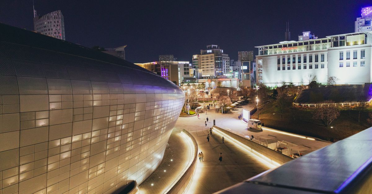 See Dongdaemun Design Plaza, Seoul, South Korea