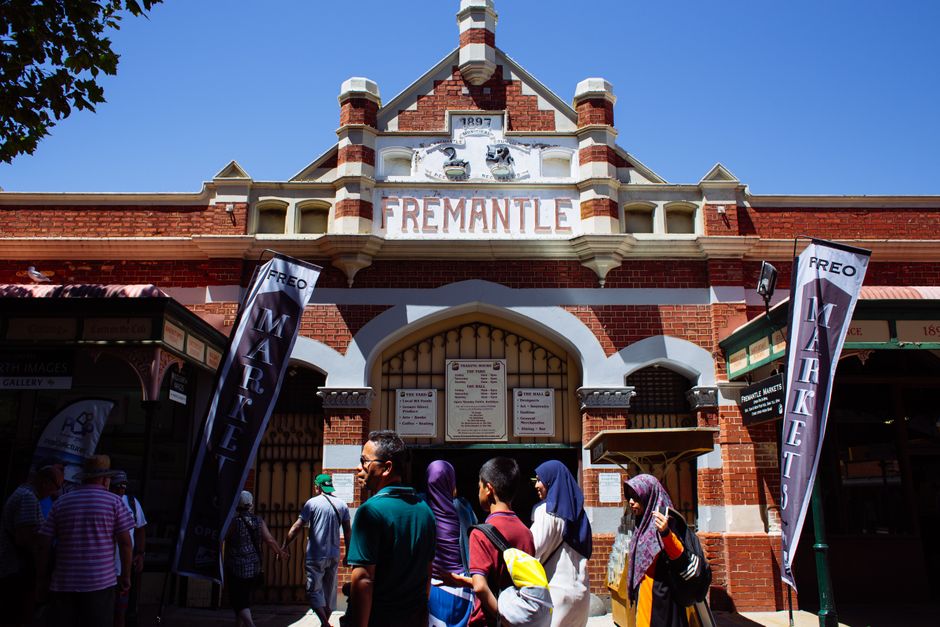 Eat and browse at the Fremantle Markets, Perth, Australia