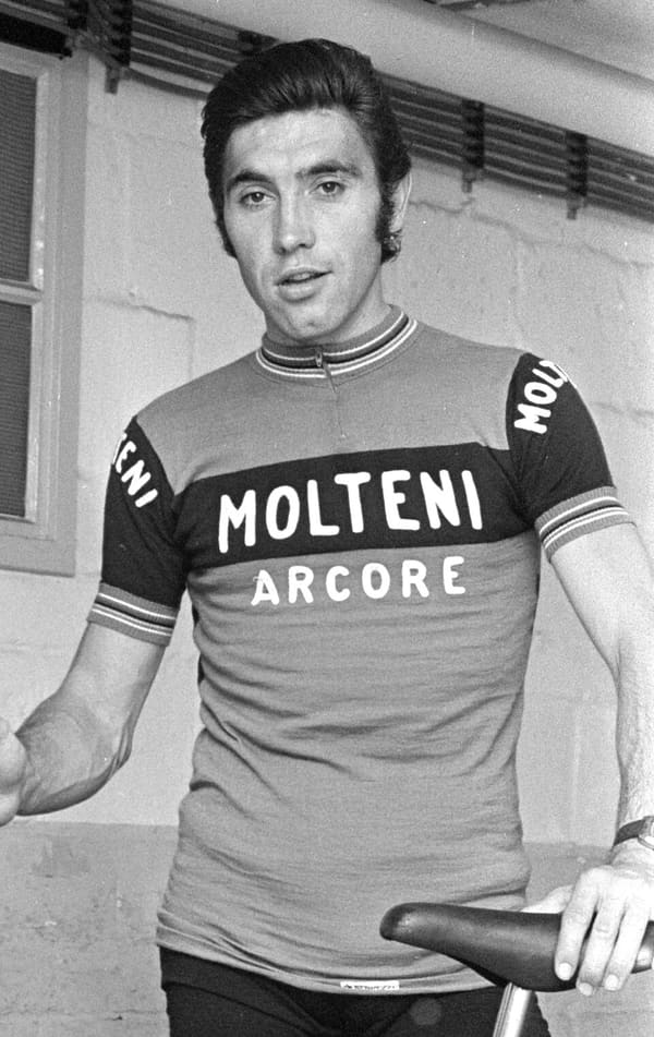 Eddy Merckx, Belgium (portrait via Wikimedia Commons)