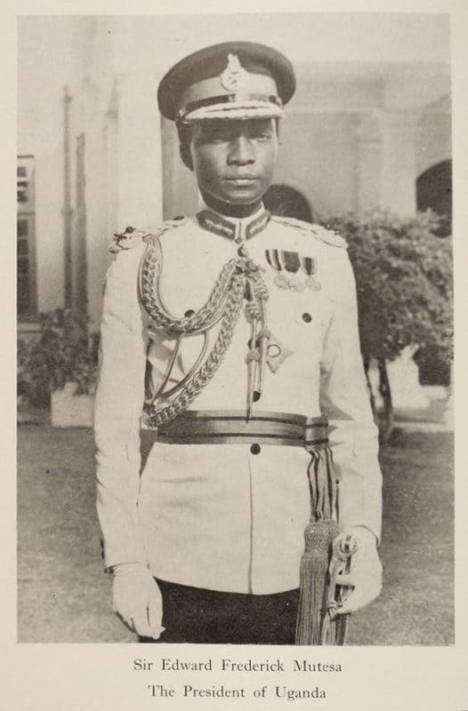 Edward Mutesa II, Uganda (portrait via Wikimedia Commons)