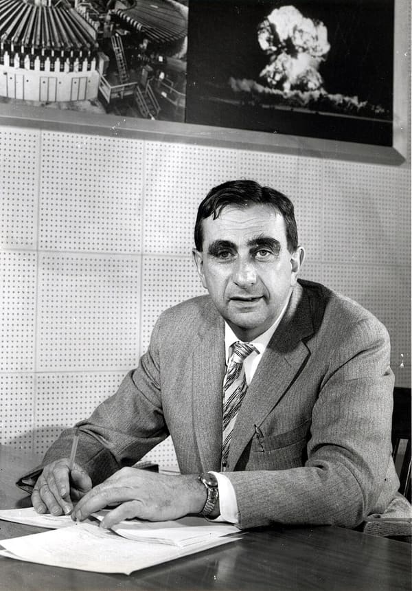 Edward Teller, Hungary (portrait via Wikimedia Commons)