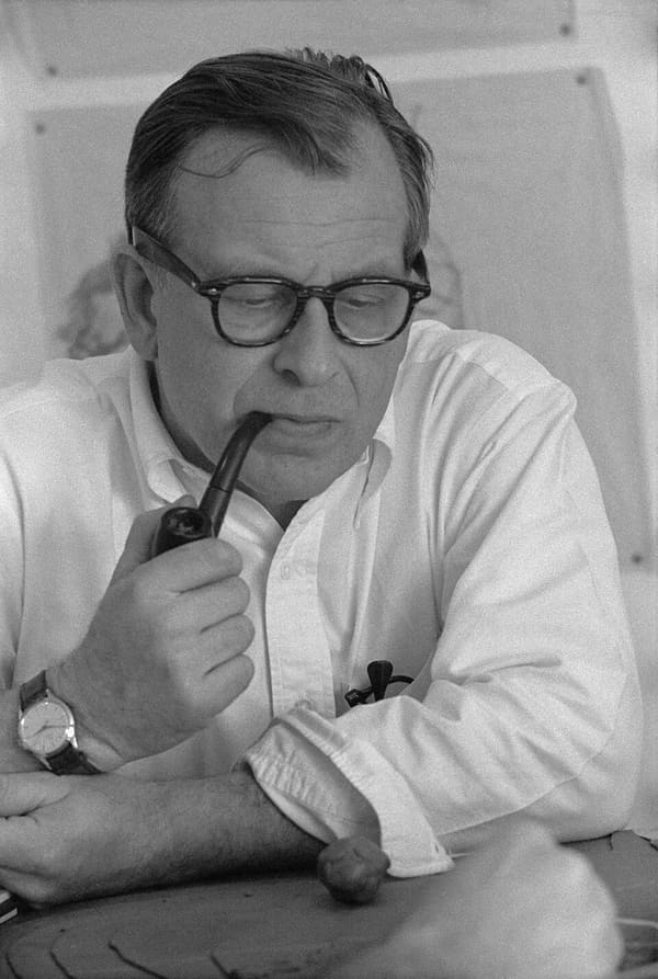 Eero Saarinen, Finland (portrait via Wikimedia Commons)