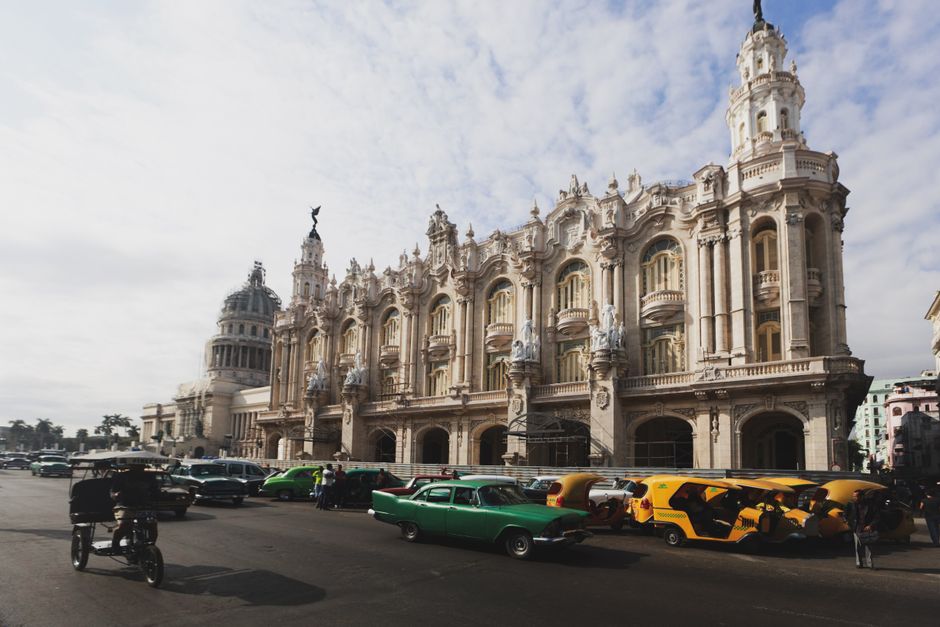 El Capitolio and the Gran Teatro, Havana, Cuba