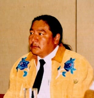 Elijah Harper, Canada (portrait via Wikimedia Commons)