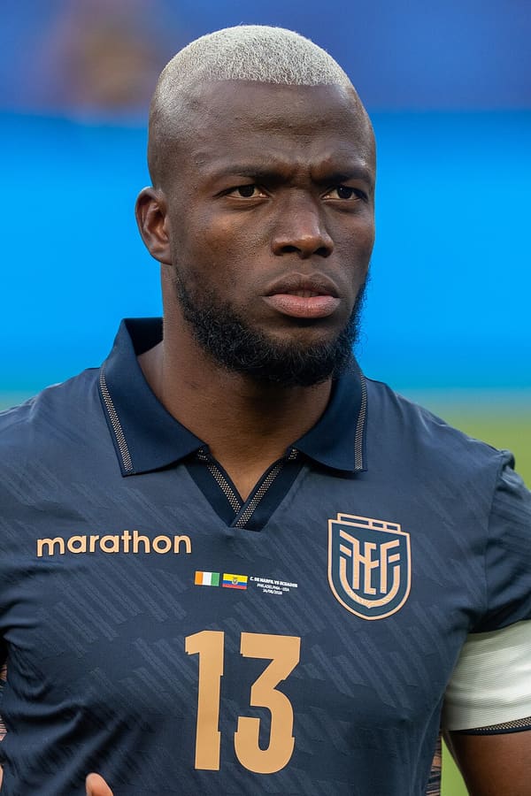 Enner Valencia, Ecuador (portrait via Wikimedia Commons)