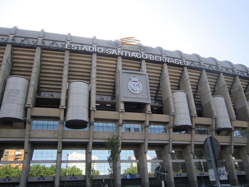 Estadio Santiago Bernabéu, Madrid, Spain