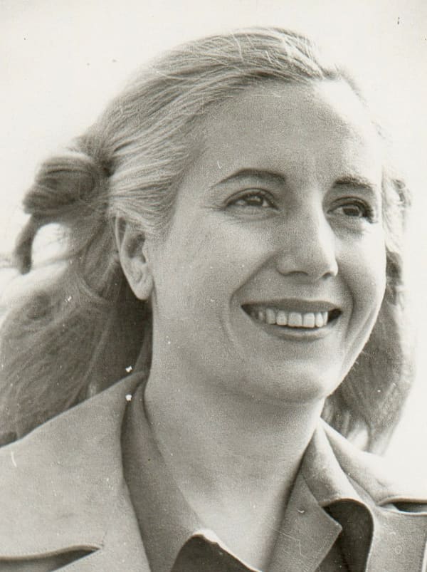 Eva Perón, Argentina (portrait via Wikimedia Commons)