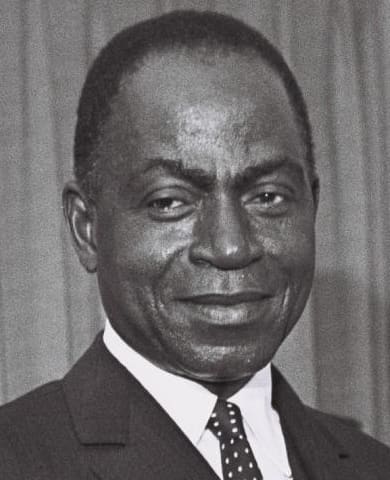 Felix Houphouet-Boigny, Ivory Coast (portrait via Wikimedia Commons)