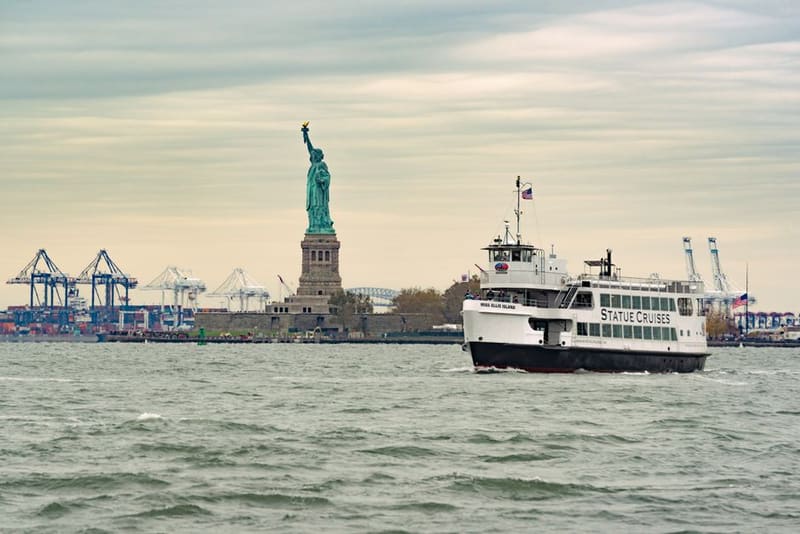 Ferry to the Statue of Liberty & Ellis Island, New York City, United States
