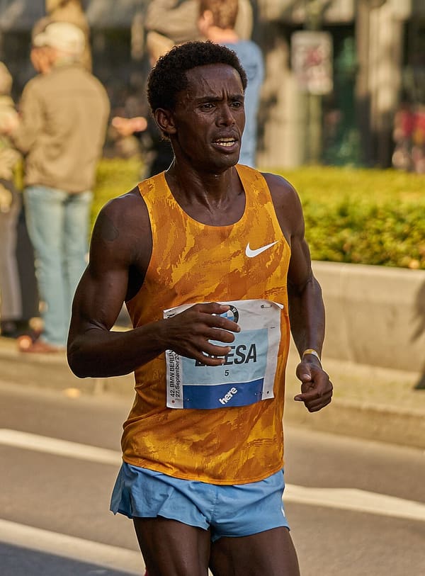 Feyisa Lilesa, Ethiopia (portrait via Wikimedia Commons)