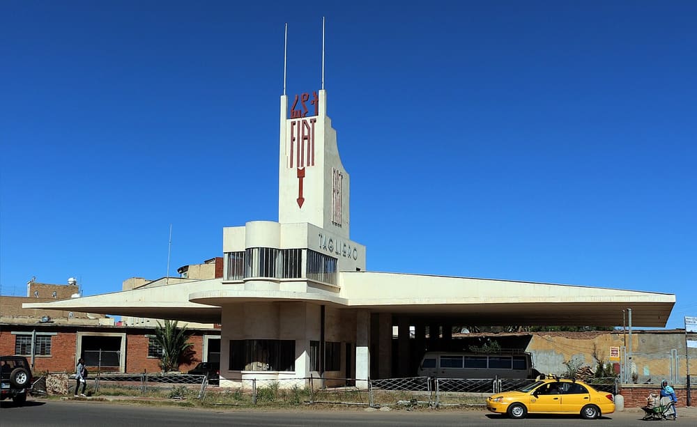 Fiat Tagliero Building, Asmara, Eritrea (Wimup)