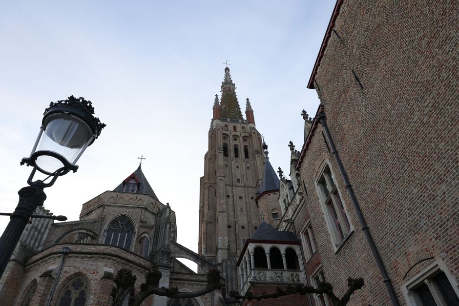 Find Michelangelo’s Madonna in the Church of Our Lady, Bruges, Belgium