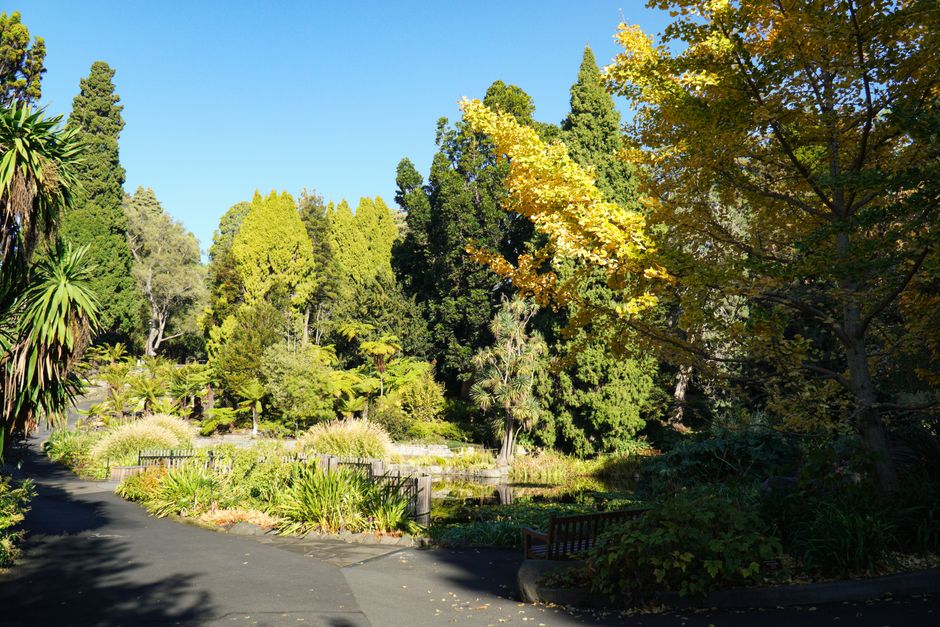 Find the Subantarctic house at the Botanical Gardens, Hobart, Australia
