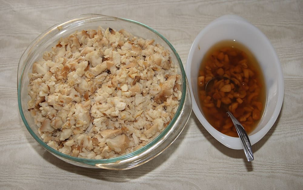 Fish and brewis, Canada (Wimup)