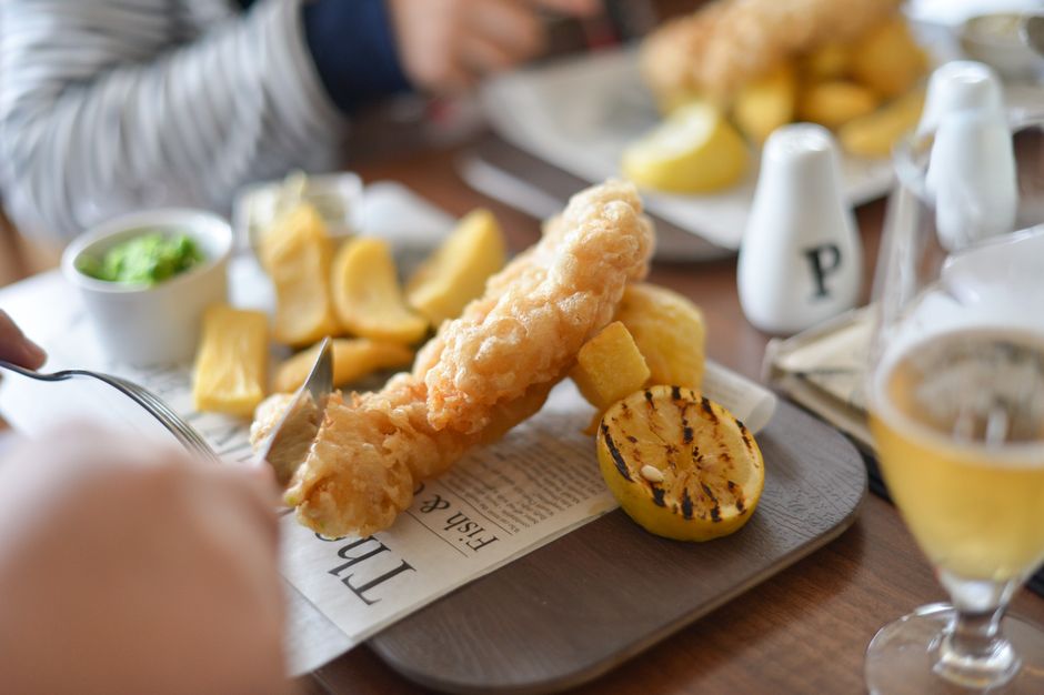 Fish and chips, London (Wimup travel guide)