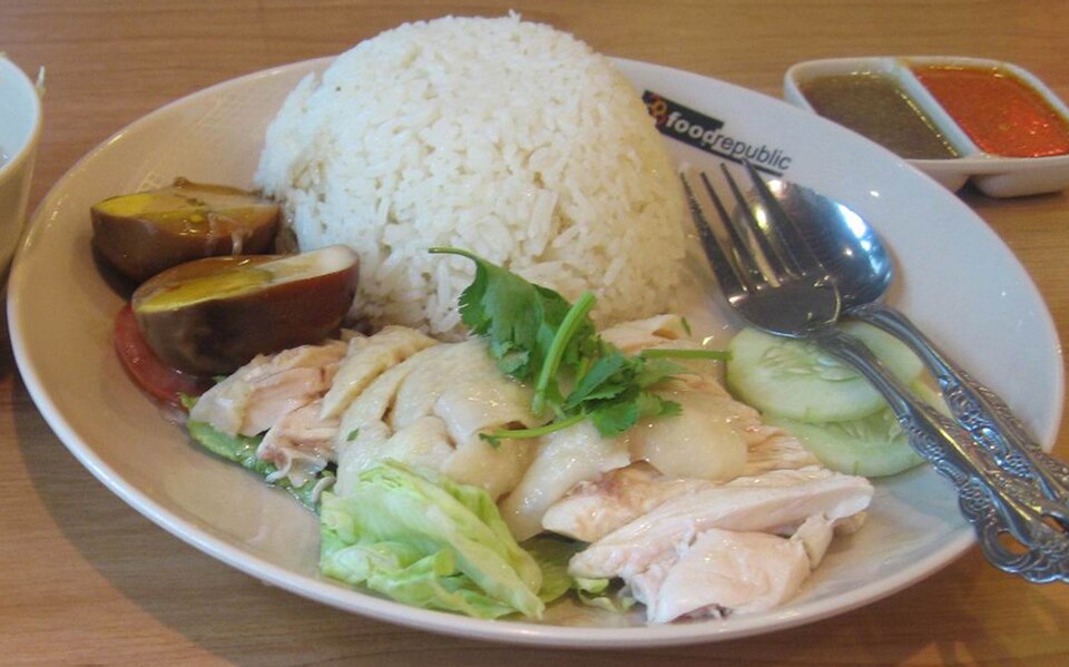 Hainanese chicken rice, Singapore (Wimup travel guide)
