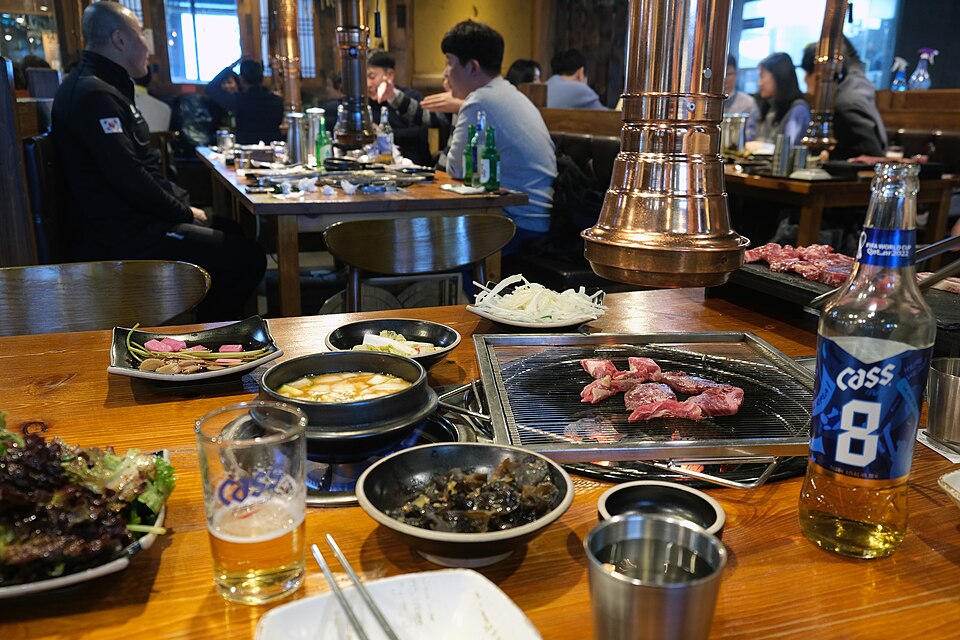 Korean BBQ, Seoul (Wimup travel guide)