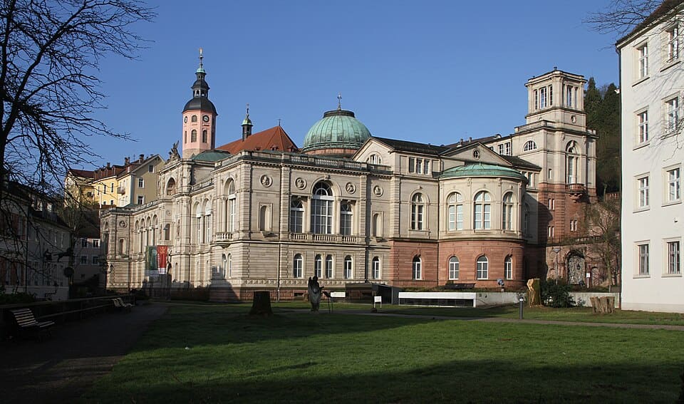 The domed Friedrichsbad bathhouse in Baden-Baden, Germany