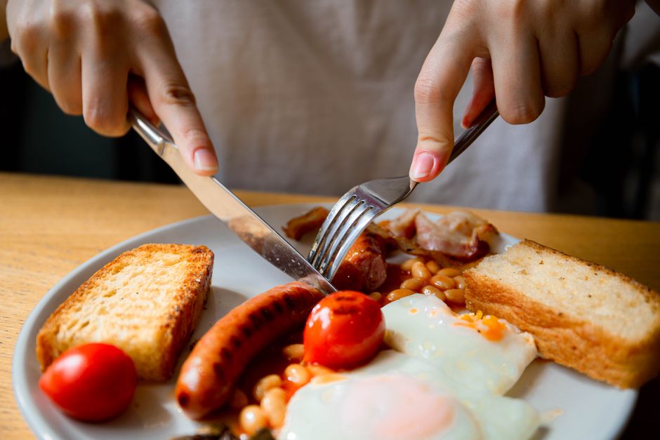 Full English breakfast, London (Wimup travel guide)