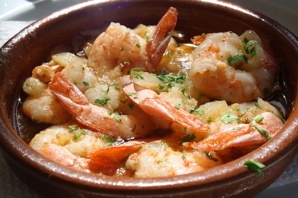 Gambas al ajillo, Spain (Wimup)
