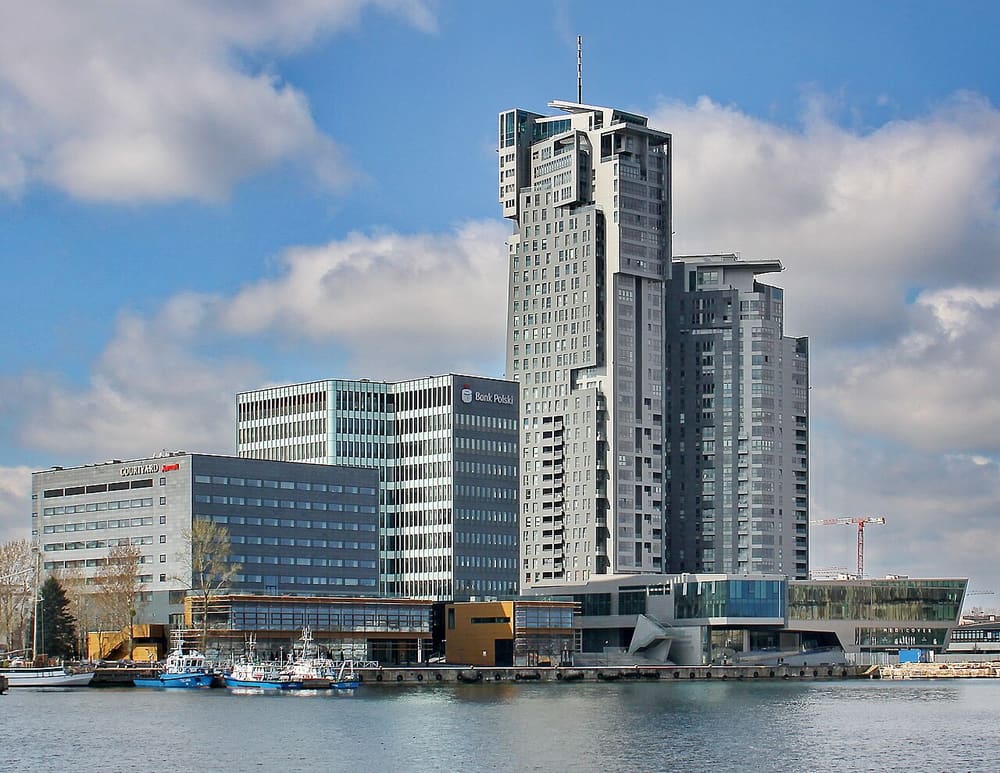 Gdynia and the Orłowo cliff